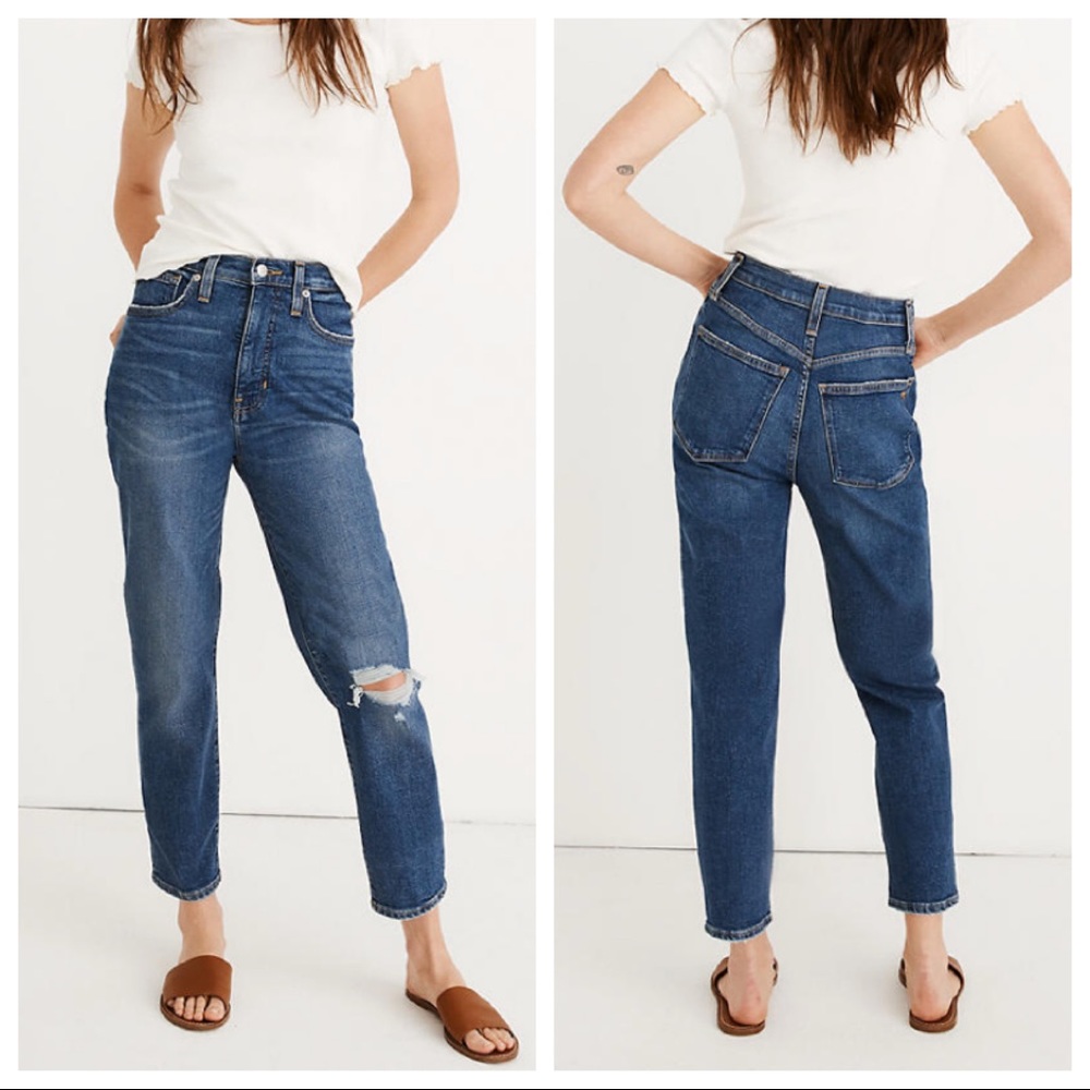 Madewell The Mom Jean Comfort Stretch Edition